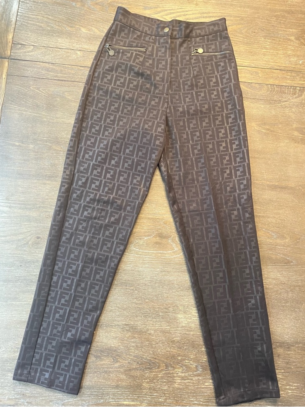 Vintage Fendi Monogram Highwasited Pants - Picture 9 of 9